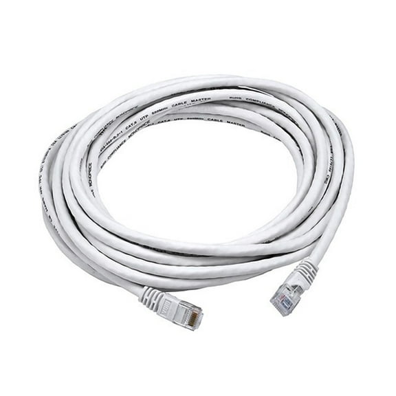 Monoprice 20' RJ45 to RJ45 Networking Cable Male to Male White (105015)