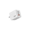 thumbnail image 1 of Monoprice 3‑Port 100W GaN Charger with 2 USB-C & 1 USB-A Ports: For Laptop, Tablets, and Phones, 1 of 6