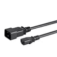 thumbnail image 1 of Monoprice 3-Prong Power Cord - 15 Feet - Black | IEC 60320 C20 to IEC 60320 C13, 14AWG, 15A, For Powering Computers, Monitors, 1 of 6