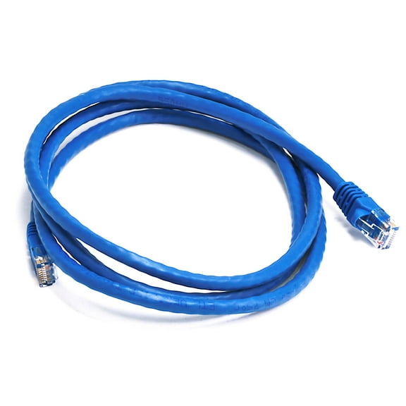 Monoprice Cat6 24AWG UTP Ethernet Network Patch Cable 5ft Blue
