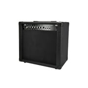 Monoprice 40-Watt 1x10 Guitar Combo Amplifier - Black with Spring Reverb, 10in 4-ohm Speaker, High & Low Inputs, Headphone Output For Electric Guitars
