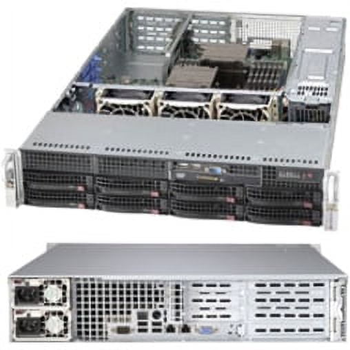 Supermicro SuperChassis 825TQ-R740WB (Black)