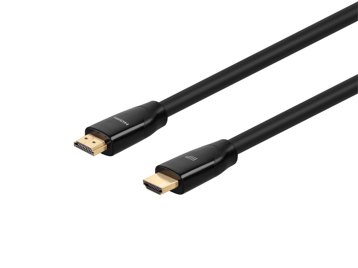 Monoprice 4K Certified High Speed HDMI Cable - 4K60Hz, 18Gbps, HDR, CL2 Rated, 15ft, Black