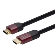 Monoprice 4K High Speed Active HDMI Cable - 100 Feet - Black | CL2, In Wall Rated, 18Gbps, Compatible with Playstation 5, PS4 PS3, UHD TV, Monitors, CCTV