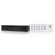 Monoprice 6 Zone Home Audio 6 Watts Continuous Power 6.0 Channel Audio Power Amplifier