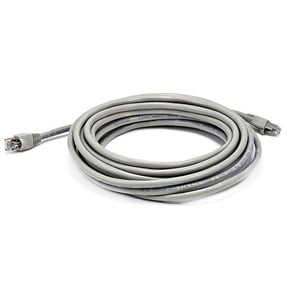 Monoprice - Patch cable - RJ-45 (M) to RJ-45 (M) - 25 ft - STP - CAT 5e - snagless, stranded - gray