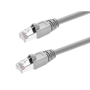 Monoprice Cat5e Ethernet Patch Cable - Snagless, RJ45, Stranded, 350MHz, STP, Pure Bare Copper Wire, 24AWG, 3ft, Gray