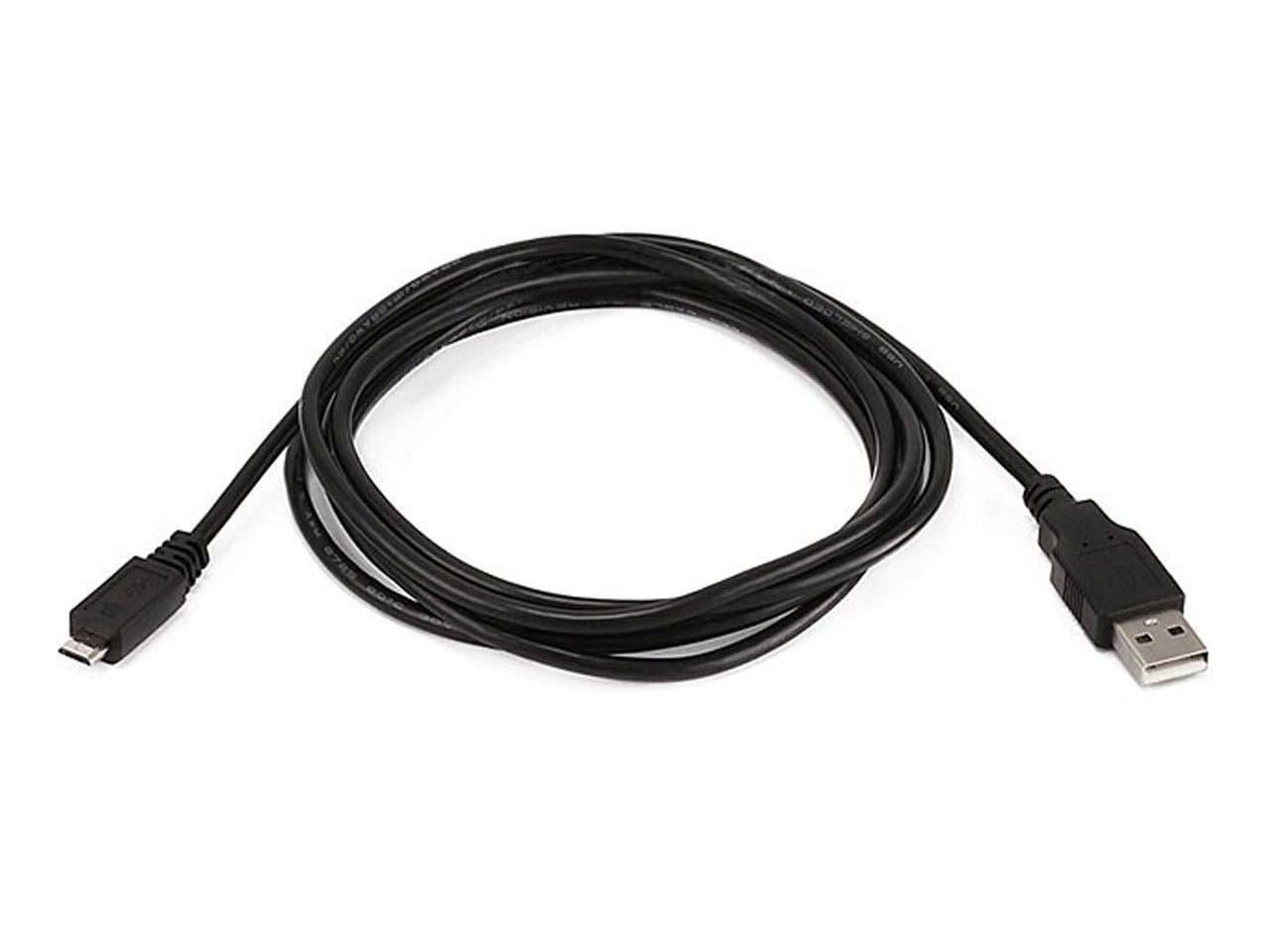 Monoprice 6ft USB 2.0 A Male to Micro 5pin Male 28/28AWG Cable 6 ft