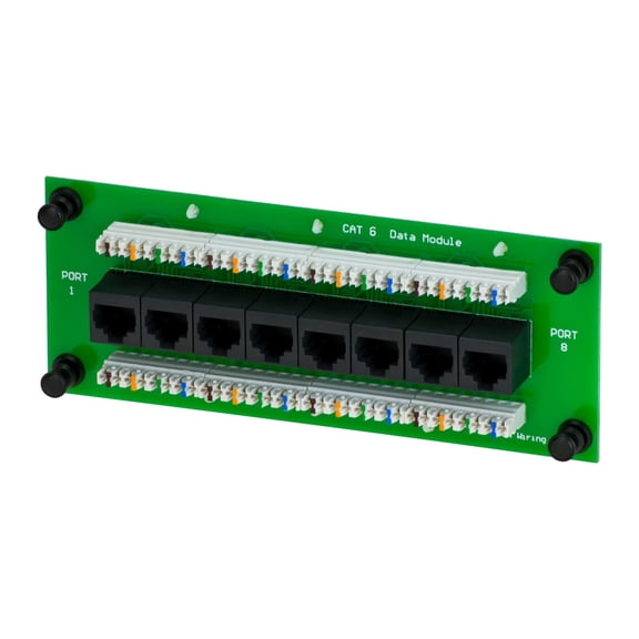Monoprice 8-Port Cat6 Data Module