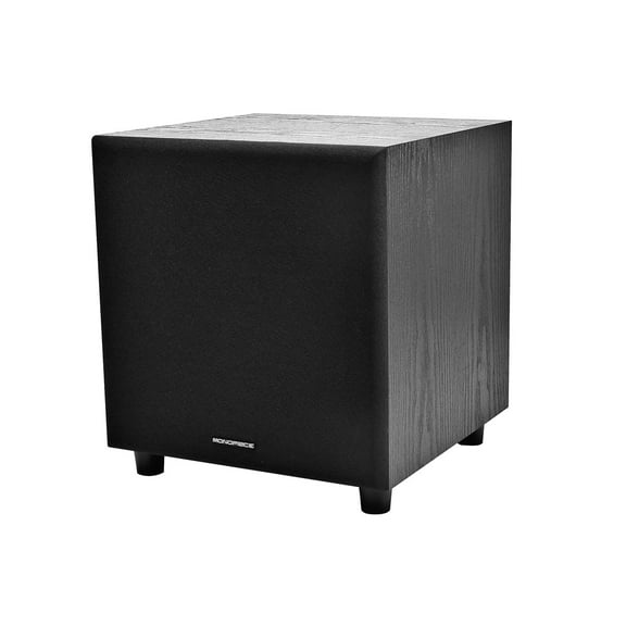 Monoprice 8-inch Powered Subwoofer - Black, 60-Watt (RMS)