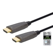Monoprice 8K Certified Ultra High Speed Active HDMI Cable - 7.5 Meters 24 Feet HDMI 2.1, AOC, for PlayStation 5, Xbox Series X, Xbox Series S - SlimRun AV Series