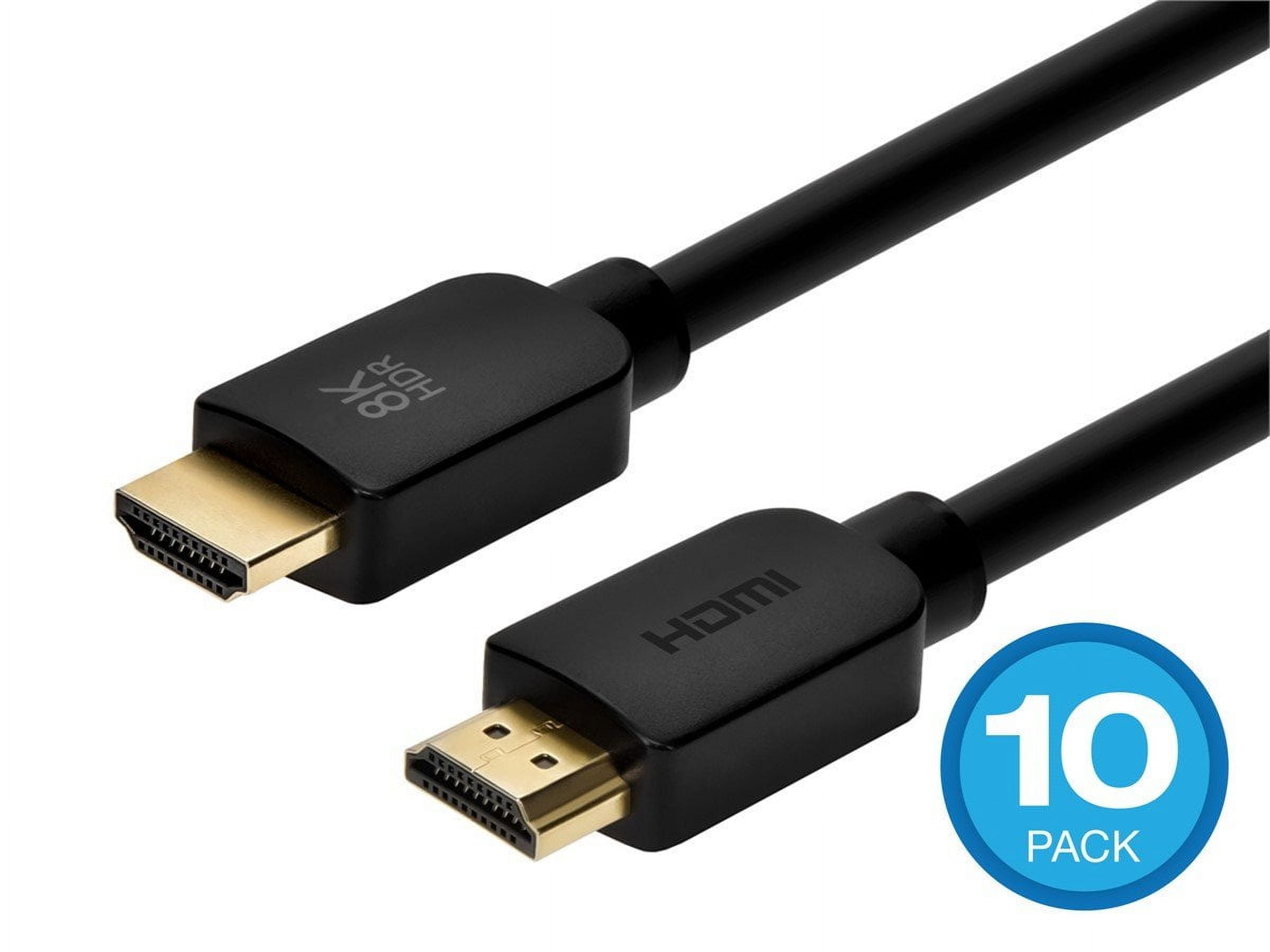 Monoprice 8K Certified Ultra High Speed HDMI 2.1 Cable - 15 Feet - Black | 48Gbps, Compatible with Sony PlayStation 5, PlayStation 5 Digital Edition, Microsoft Xbox Series X, and Xbox Series S