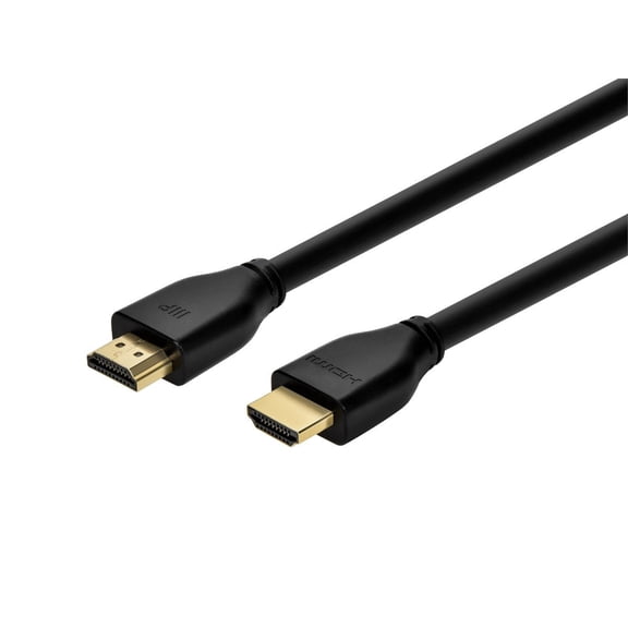 Monoprice 8K Certified Ultra High Speed HDMI Cable - 8K60Hz, 4K120Hz, 48Gbps, HDR, VRR, CL2 Rated, 15ft, Black
