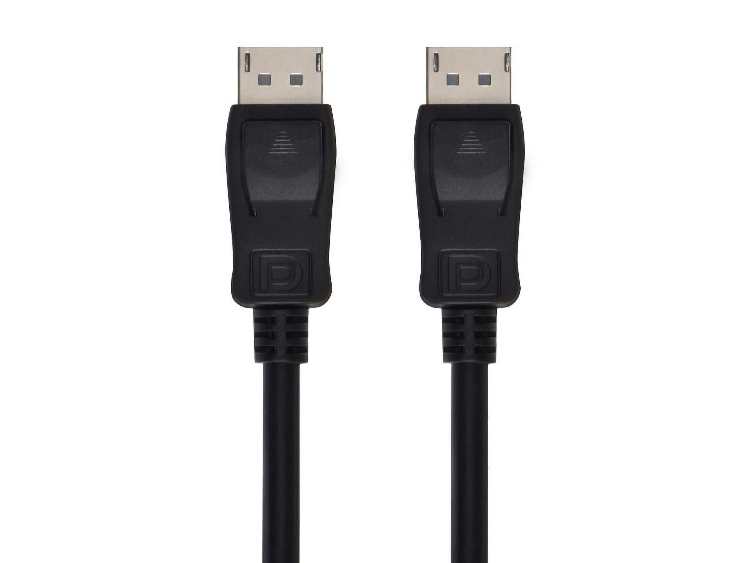 Monoprice 8K DisplayPort 2.0 Cable - 6 Feet (5 Pack) 80.0Gbps, 16K Resolution, Supports NVIDIA G‑Sync AMD FreeSync, Compatible for Gaming Monitor, TV, PC, Laptop and More