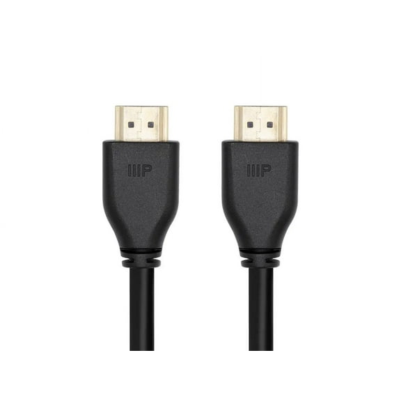 Monoprice 8K HDMI 2.1 Cable - 3 Feet - Black (5 Pack) Certified Ultra High Speed, 8k@60Hz, 48Gbps, Compatible with Sony PS5 / Microsoft / Xbox Series X & S and More