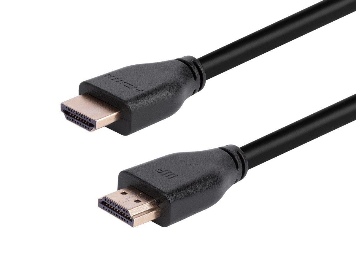 Monoprice 8K HDMI 2.1 Cable - 3 Feet - Black | Certified Ultra High Speed, 8K@60Hz, 48Gbps, Compatible with Sony PS5 / PS5 Digital Edition / Microsoft / Xbox Series X & Series S and More