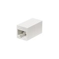 thumbnail image 1 of Monoprice 8P8C RJ45 Cat6 Inline Coupler - White, For Linking Two CAT6 Ethernet Cable, 1 of 6