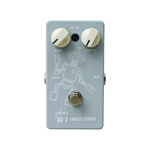 Monoprice AC-2 True Bypass Vintage Analog Chorus Guitar Effect Pedal - Indio Series