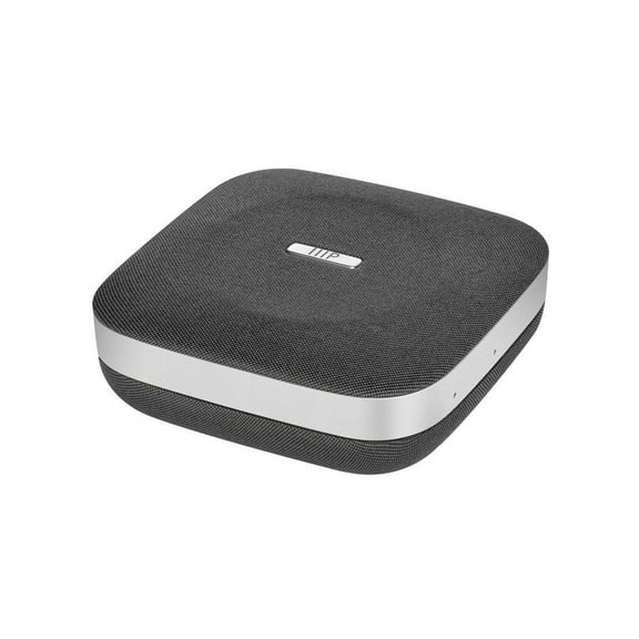 Monoprice AllinOne Conference Room Speakerphone Dock Compact Bluetooth Wireless Omnidirectional Microphone Conference Speaker for Home Officce For Teams and Zoom