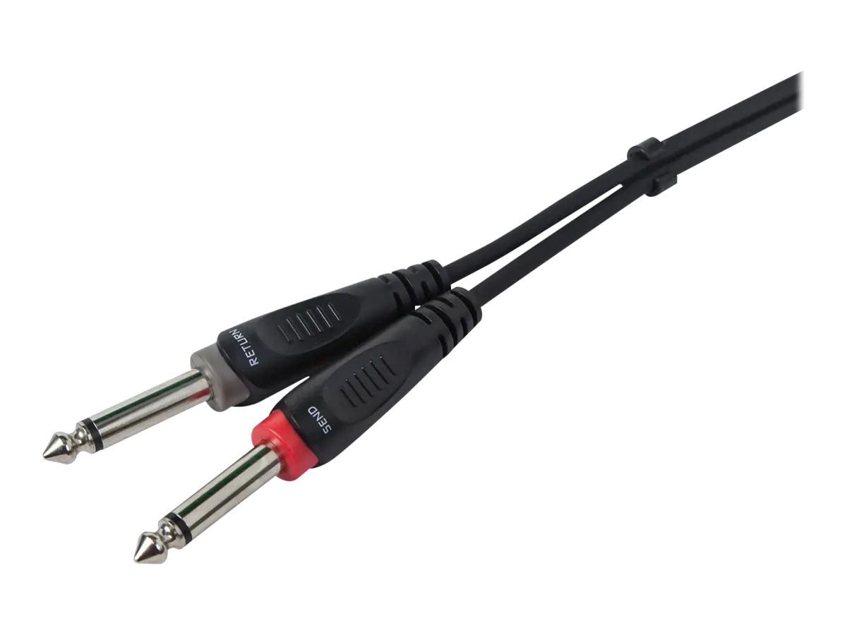 Monoprice Audio cable stereo jack male to mono jack male 10 ft