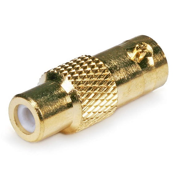 Monoprice BNC Female to RCA Female Adapter - Gold Plated |Transfer 75ohm Signals