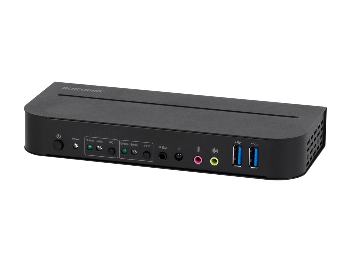 Monoprice Blackbird 4K HDMI 2.0 and USB 3.0 2x1 KVM Switch