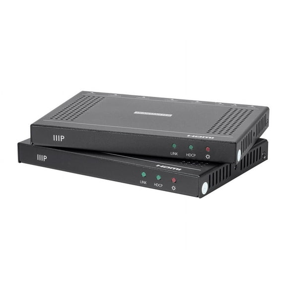 Monoprice Blackbird 4K Pro HDBaseT Extender Kit - 100m With PoH, RS232, HDCP 2.2