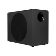 Monoprice CSW-12 12 400-Watt Compact Subwoofer, High-Level Speaker Inputs, Crossover Setting, RCA Inputs