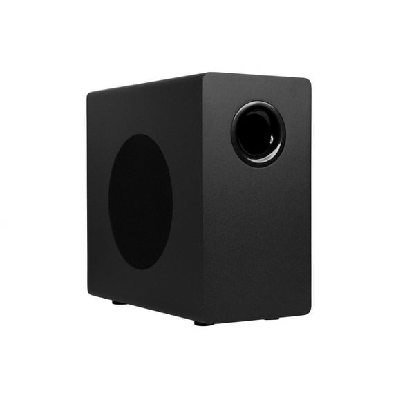 Monoprice CSW-8: 8" 100-Watt Compact Subwoofer, High-Level Speaker Inputs, Crossover Setting, RCA Inputs