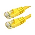 thumbnail image 1 of Monoprice - Patch cable - RJ-45 (M) to RJ-45 (M) - 50 ft - UTP - CAT 5e - snagless, stranded - yellow, 1 of 2
