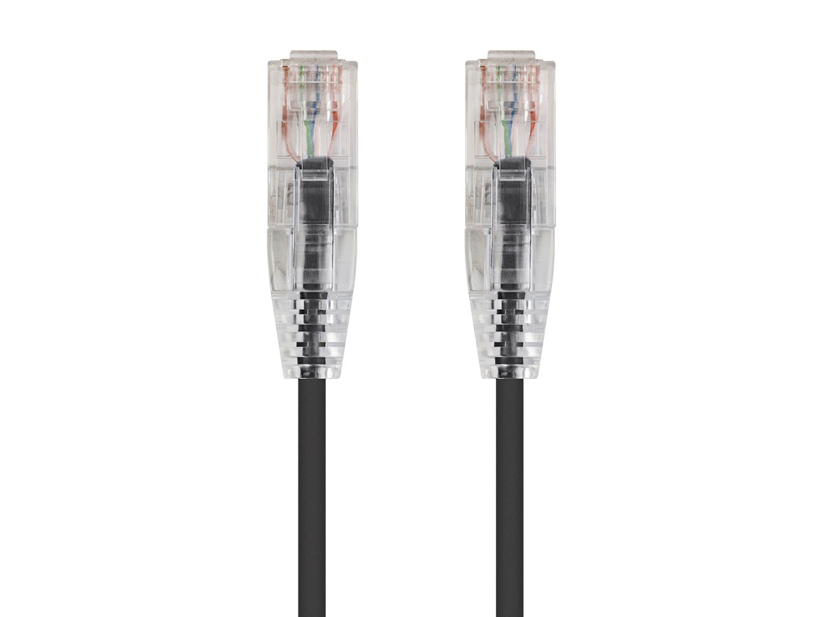 Monoprice Cat6 Ethernet Patch Cable - 1 Feet - Black | Network Internet ...