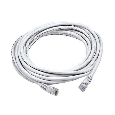 25-Pack Cat 6 Ethernet Cables - 10ft Blue Snagless Patch Cords, 550MHz, Bare Copper Wire