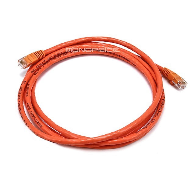Monoprice Flexboot Cat6 UTP Kabel – 30,5 M, Wit, 550 MHz, Pure Koperen 24 AWG, Met Trekontlasting