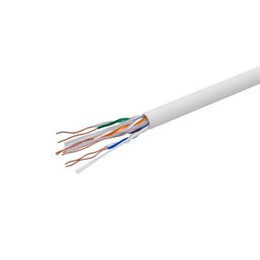 Monoprice Cat6A Ethernet Bulk Cable - 1000 Feet - White | Network Internet Cord - Solid, 550Mhz, UTP, CMR, Pure Bare Copper Wire, 10G, 23AWG, No Logo