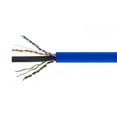 thumbnail image 1 of Monoprice Cat6A Plenum Bulk Cable - 500 Feet - Blue | UL, Solid, 650MHz, UTP, CMP, Bare Copper, 10G, 23AWG, TAA, For Computer Networking Cable, LAN, Modem, Router, 1 of 6