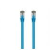 thumbnail image 1 of Monoprice Cat8 26AWG S/FTP Ethernet Network Cable - 25 Feet - Blue, 2GHz, 40Gbps, 3dB Headroom, Pure Bare Copper, PVC - Entegrade Series, 1 of 4