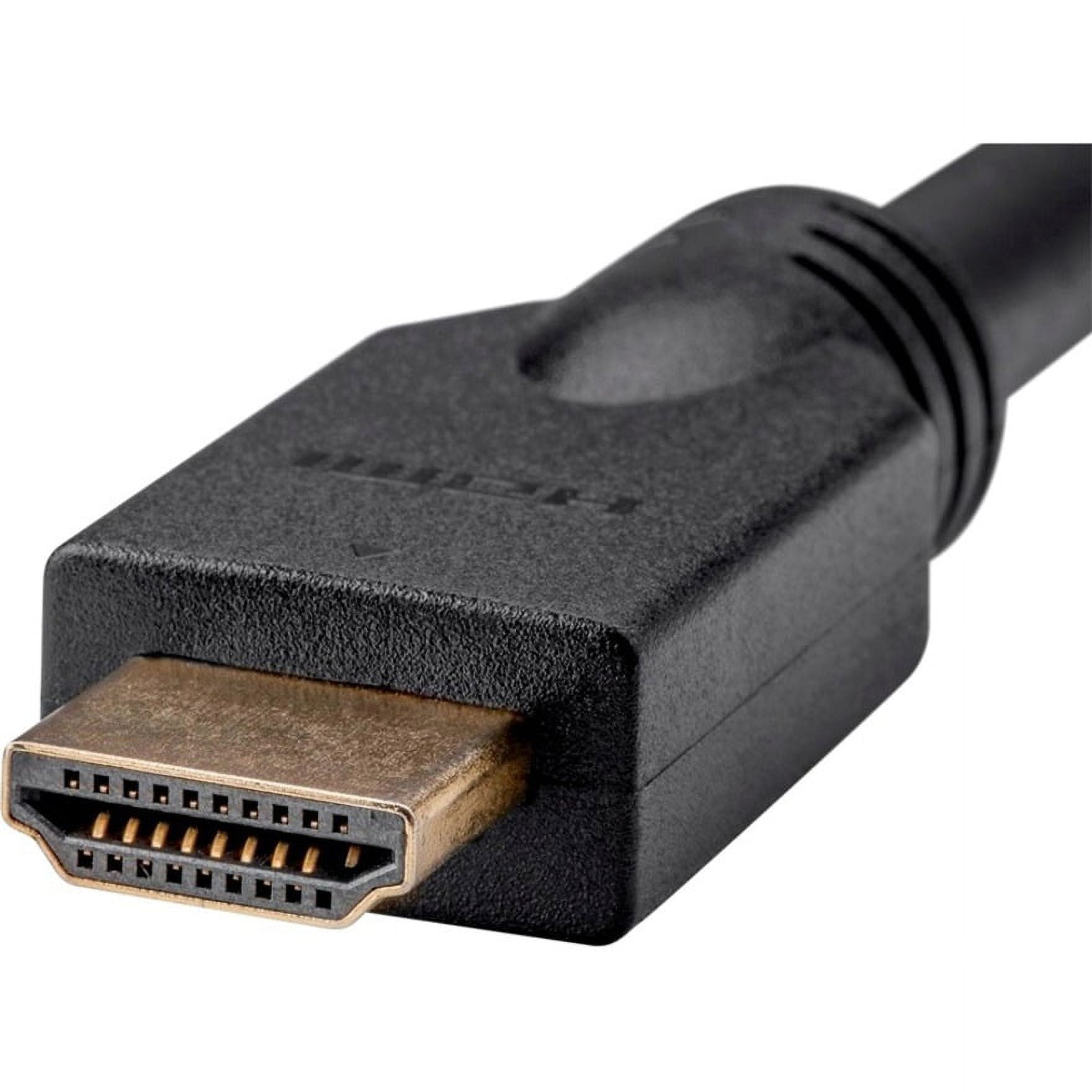 Monoprice 8K Certified Braided Ultra High Speed HDMI Cable - HDMI 2.1, 8K@60Hz,  48Gbps, CL2 In-Wall Rated, 24AWG, 25ft, Black 