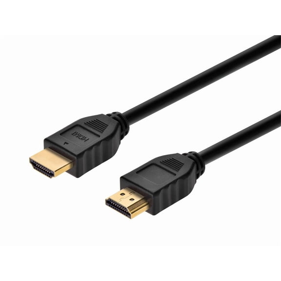 Monoprice HDMI Cable - 10 Feet - Black | High Speed, 4K@60Hz 10.2Gbps, 30AWG, CL2, Compatible with UHD TV and More - Commercial Series