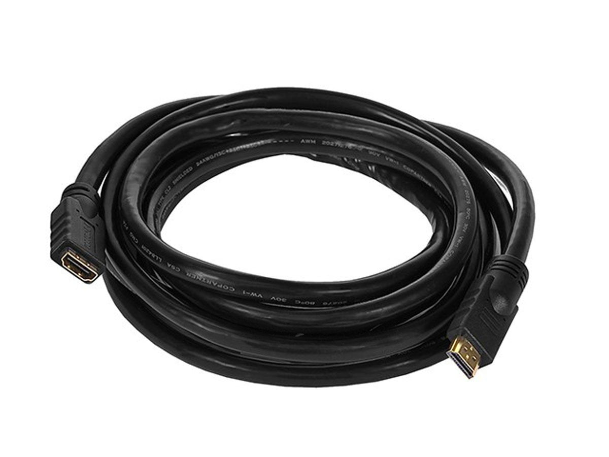 Monoprice Commercial Series High Speed HDMI Extension Cable, 10ft Black