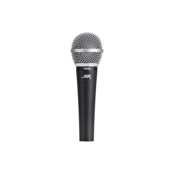 Monoprice DM20 Dynamic Handheld Vocal Microphone - Unidirectional, For Recording, Streaming, Podcasting, WFH, Distance Learning - Stage Right Series