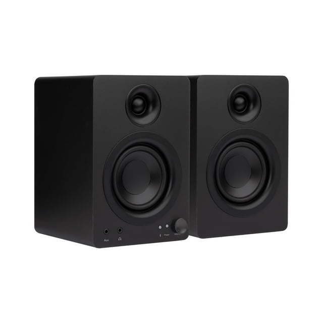 Monoprice DT-3BT 50-Watt Multimedia PC Desktop Powered Speakers with Bluetooth, For Home, Office, Gaming, or Entertainment Setup