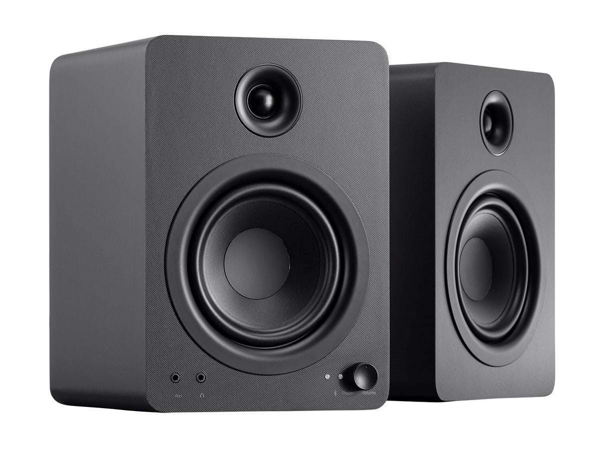 Monoprice DT-5BT 60-Watt Multimedia Desktop Powered Speakers With Bluetooth For Home, Office, Gaming, Or Entertainment Setup