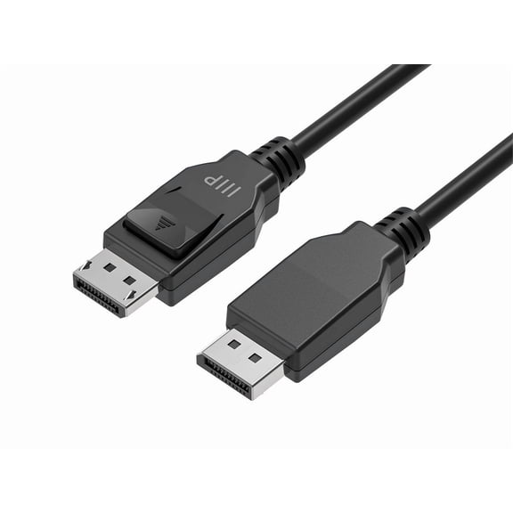 Monoprice DisplayPort 1.4 Cable - 3 Feet - Black | For Computer, Desktop, Laptop, PC, Monitor, Projector, Dell, ASUS, and More - Select Series