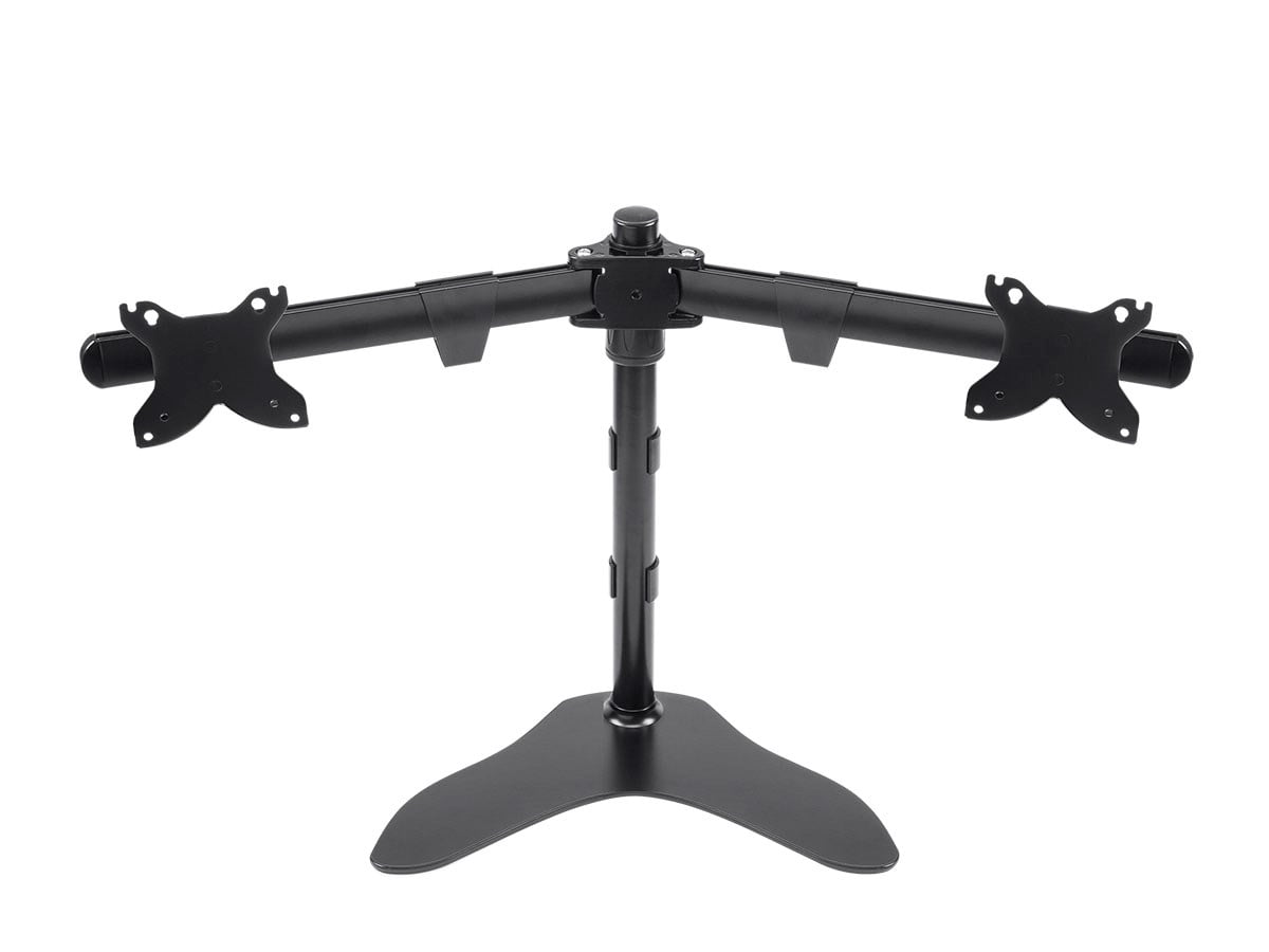 Monoprice Dual Monitor Free Standing Adjustable Desk Mount for Monitors 15~30in