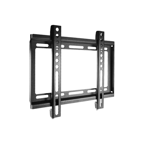 Monoprice EZ Series Low Profile Fixed TV Wall Mount Bracket For LED TVs Up to 42in, Max Weight 77lbs, VESA Patterns Up t