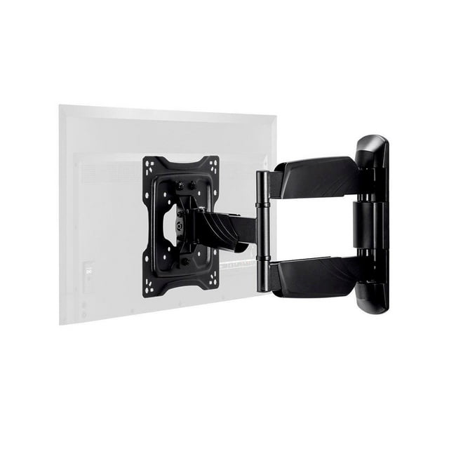 Monoprice Full-Motion Articulating TV Wall Mount Bracket - For LED TVs 24in to 55in, Max Weight 77 Lbs., VESA Patterns Up to 400x400, Rotating, Low Profile, UL Certified - Commercial Series