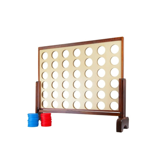 Monoprice Giant Four-in-a-Row For Tailgating, Bbqs, Camping, Outdoor Events, And Much More - Pure Outdoor Collection