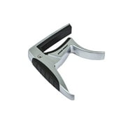 Monoprice Guitar Capo - Silver With Aluminum Body & Rubber Accents, Trigger-style, Standard Length, Hight Quality & Light Weight