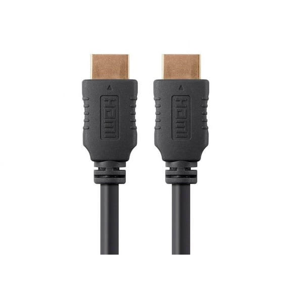 Monoprice HDMI Cable - 25 Feet - Black | High Speed, 4K@60Hz, HDR, 18Gbps, 26AWG, YUV 4:4:4, Compatible with UHD TV and More - Select Series