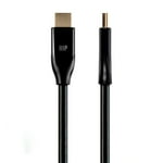 Monoprice 4K Certified Premium High Speed HDMI Cable - 4K60Hz, 18Gbps, HDR, 3ft, Black - 3 Pack